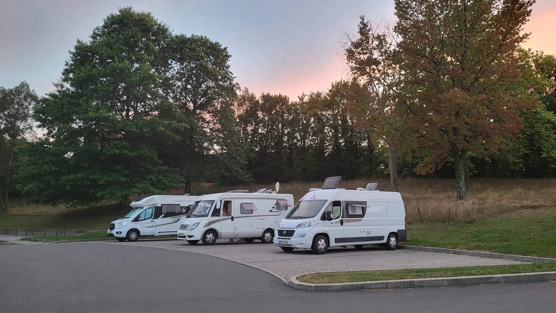 Vaiges aire de camping-car en Mayenne