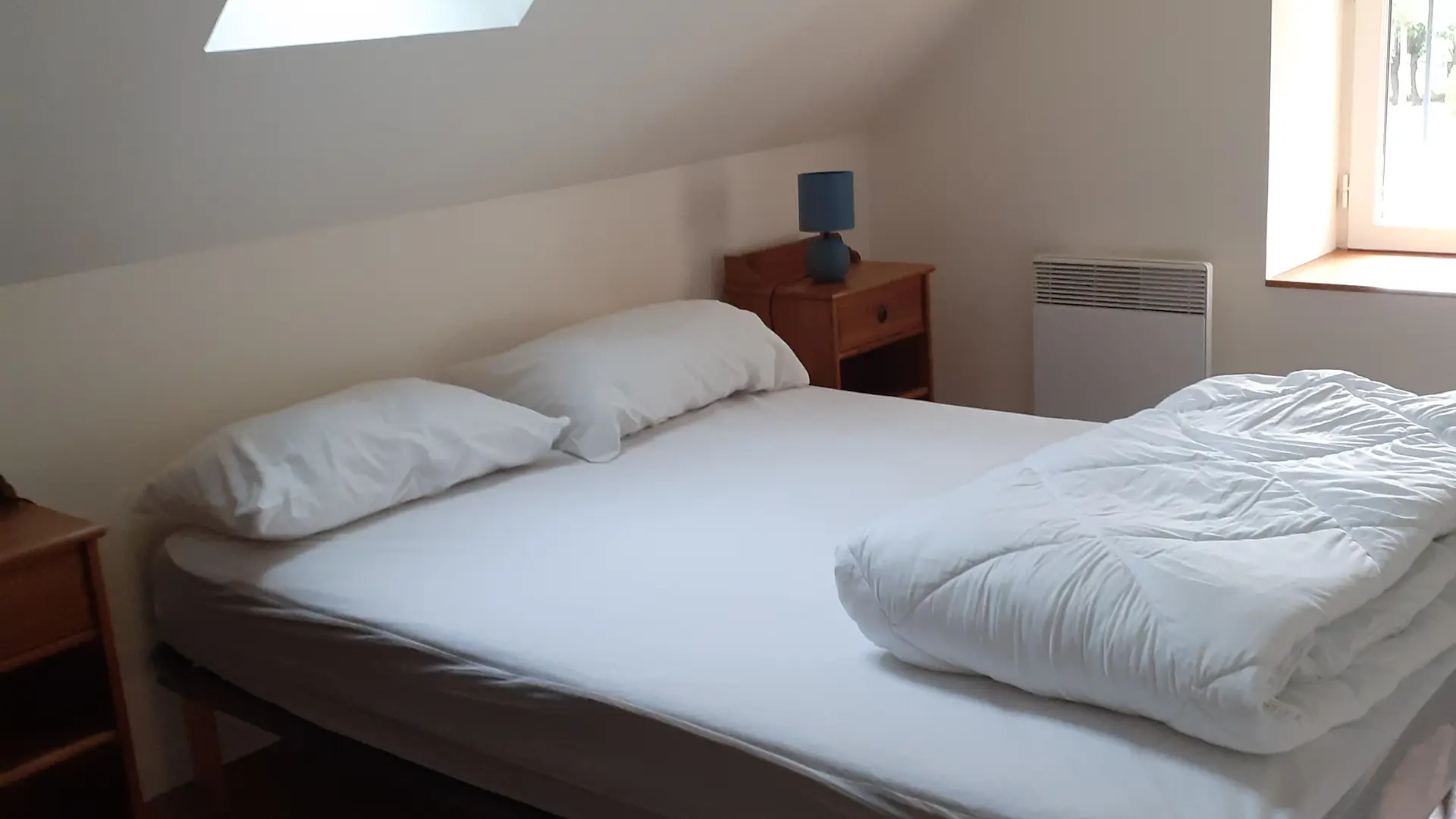 Gite Le Moulin- Chambre adulte étage