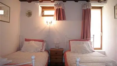 chambre twin au rez-de-chaussée