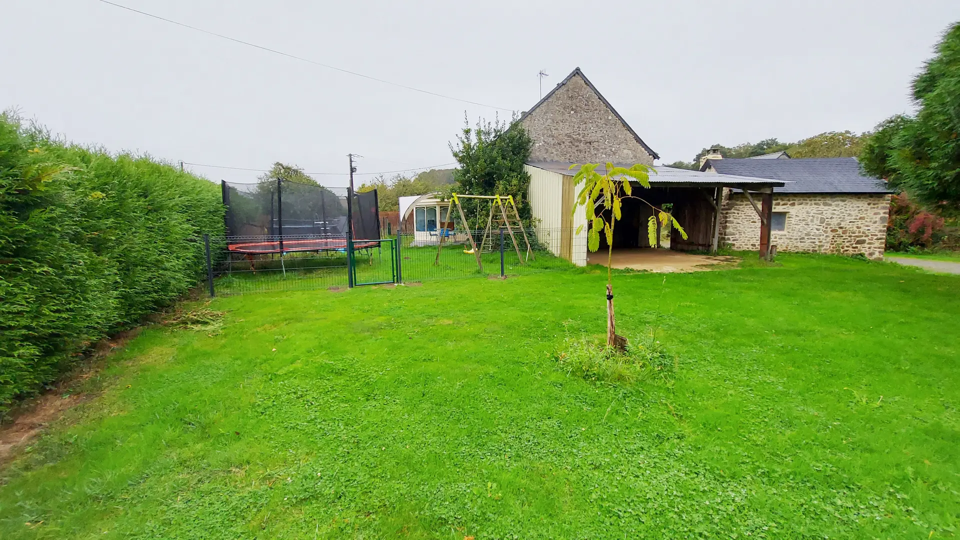 Extérieur arrière gîte