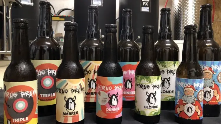 Les bières de la Brasserie Pique-Prune