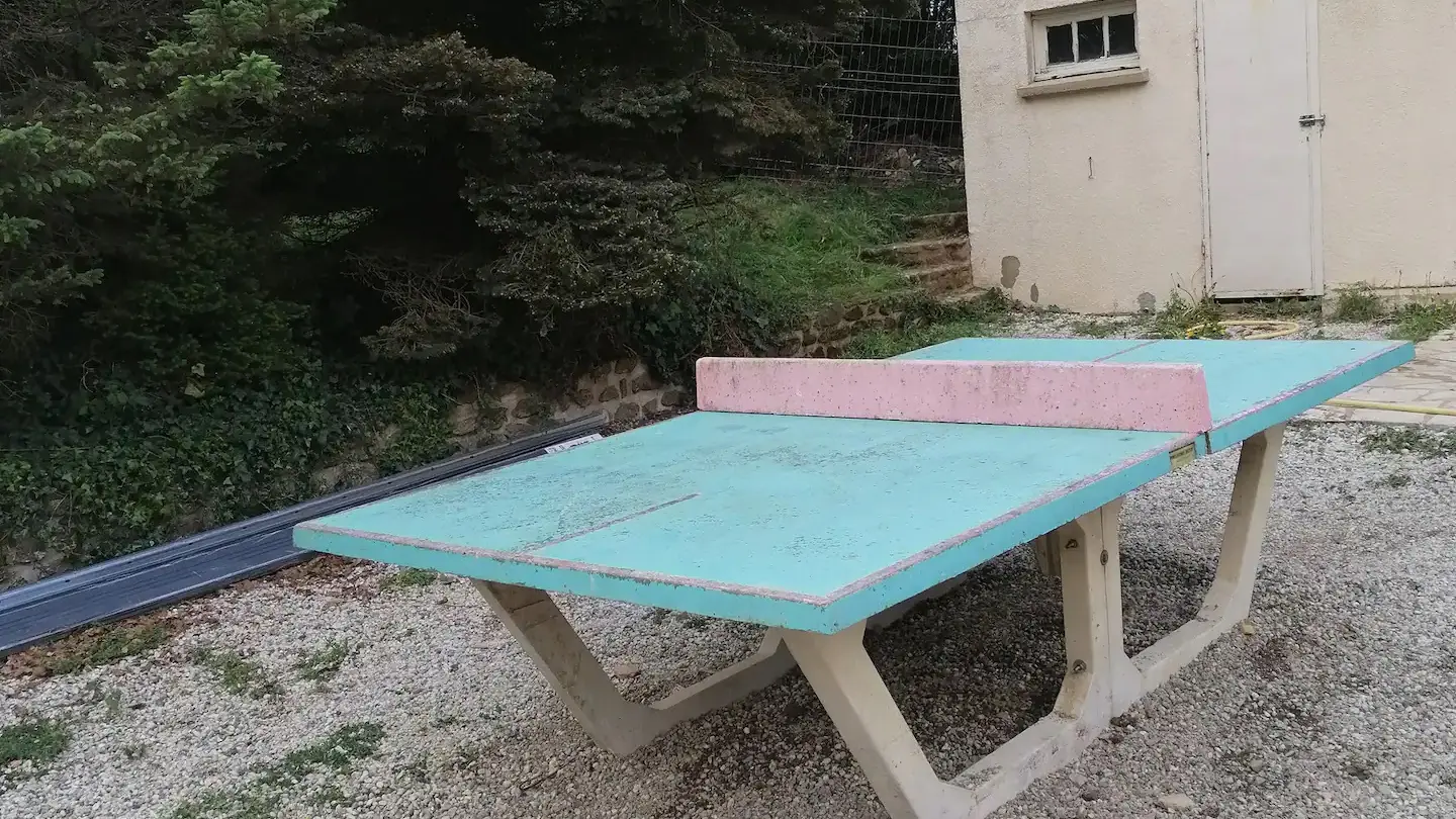 table de ping-pong