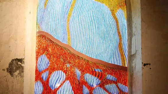 Chapelle SainteCécile- vitrail transept nord