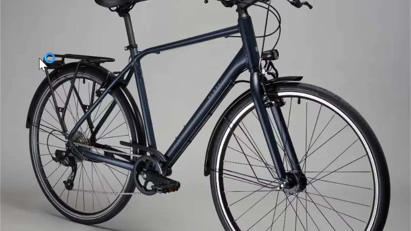 Vélo cadre haut taille M ou L