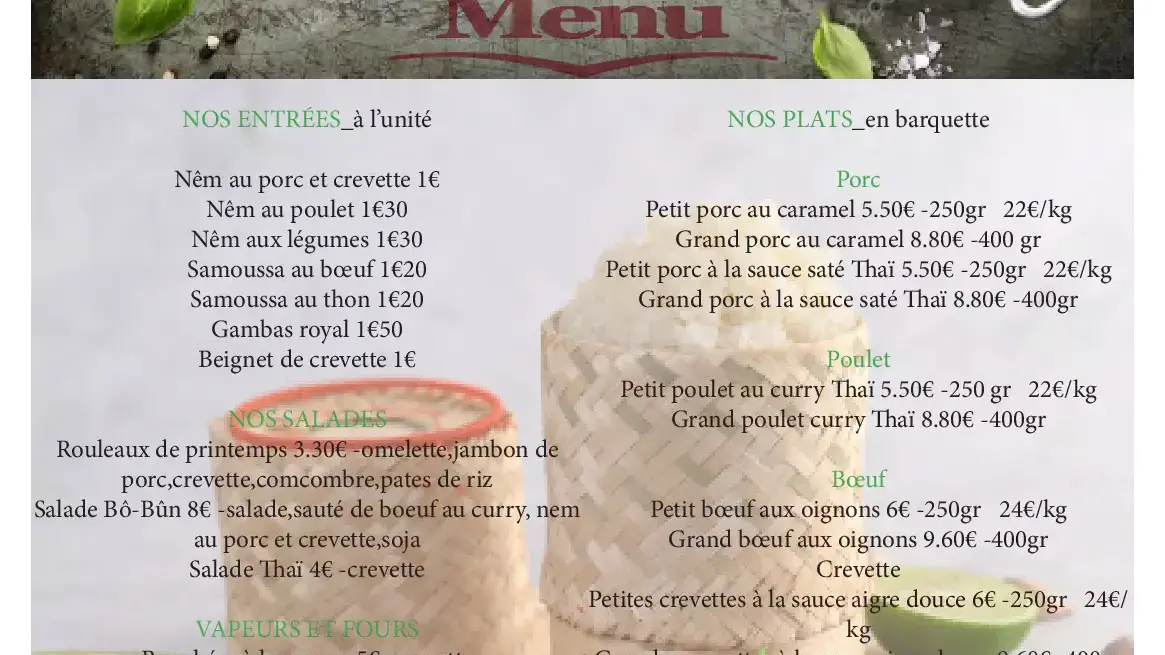 Flyer événementiel et marchés