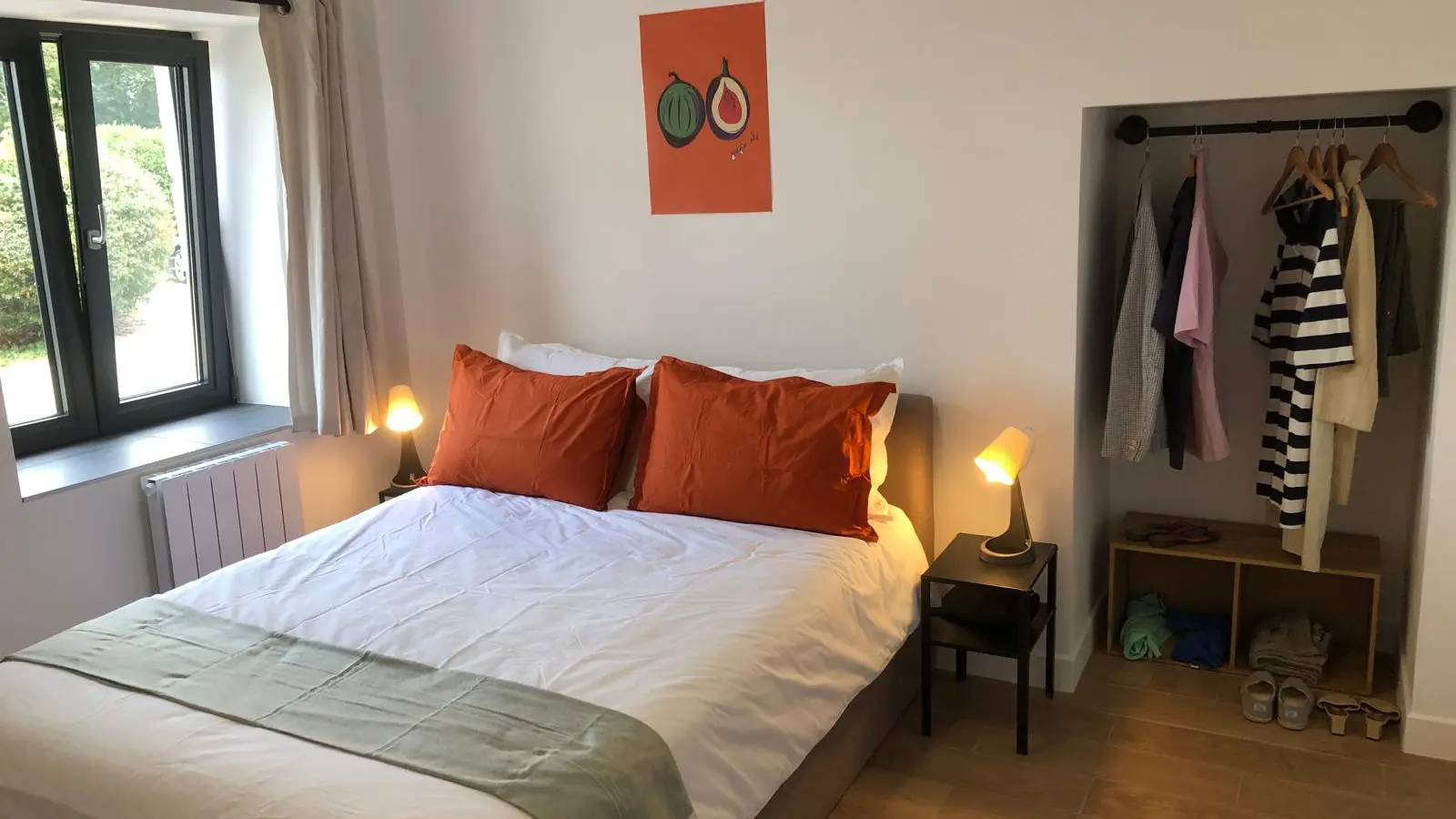 Chambre 1 Queen - gite le jardin des bosquets 85 auchay-sur-vendée