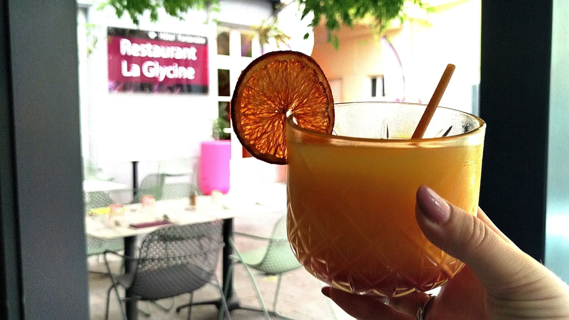 Cocktail en terrasse