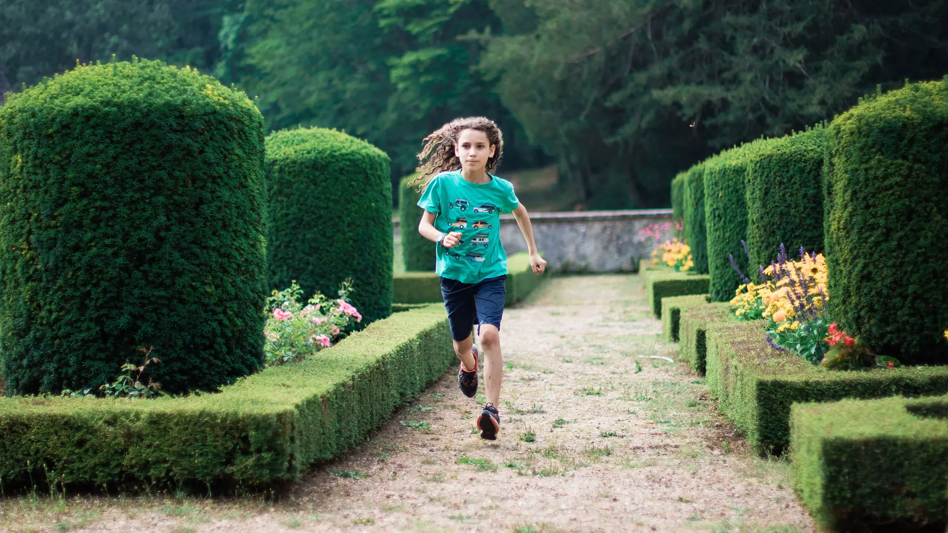 Jardin de la cour d'honneur