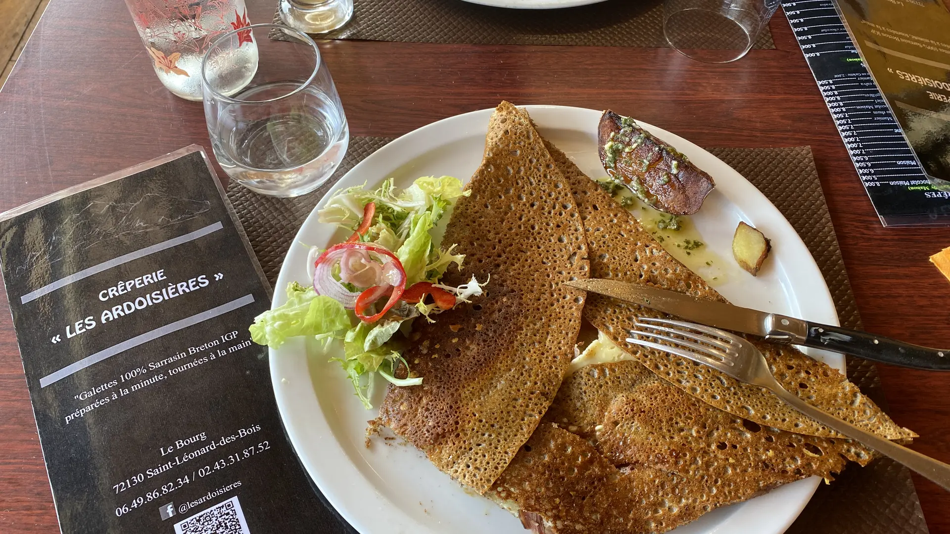 Crêperie Les Ardoisières - Saint-Léonard-des-Bois