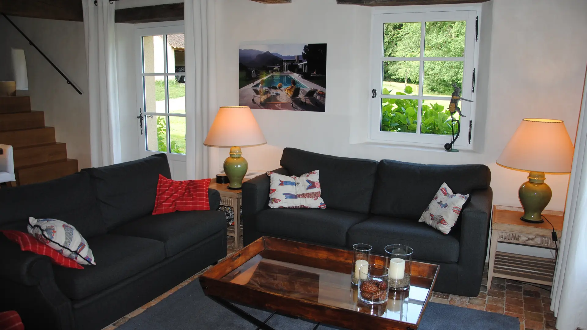 Gîte la Ravaloire_Bazouge cré sur Loir_Salon