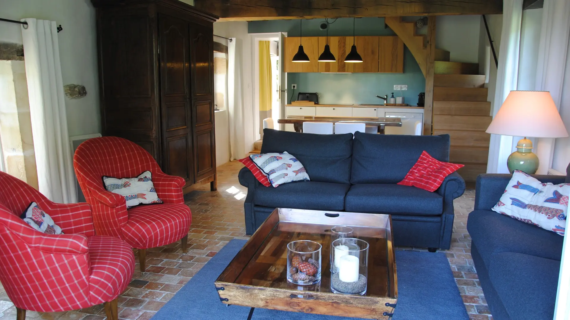 Gîte la Ravaloire_Bazouge cré sur Loir_Salon