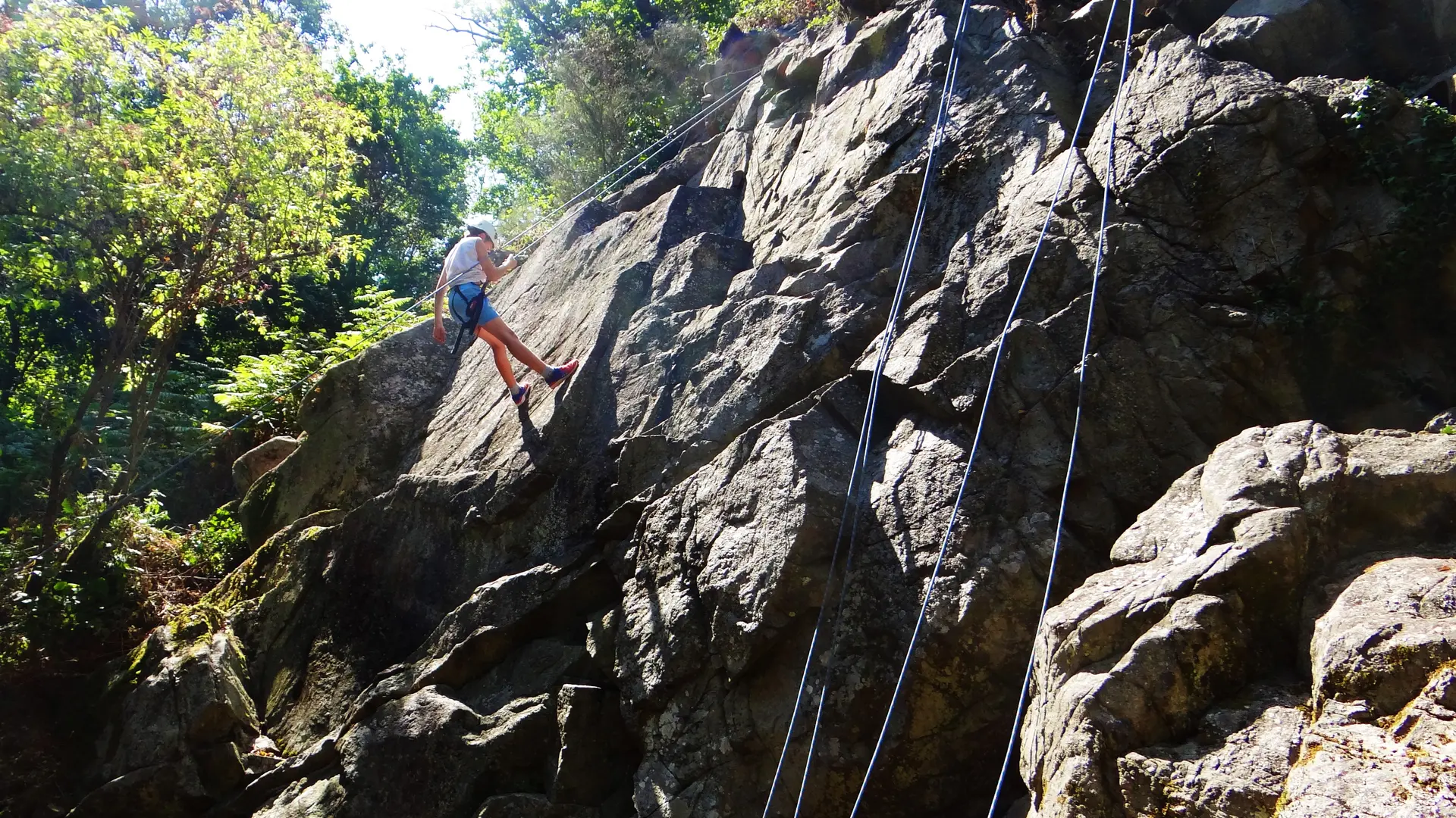 Escalade avec Préférence Plein Air