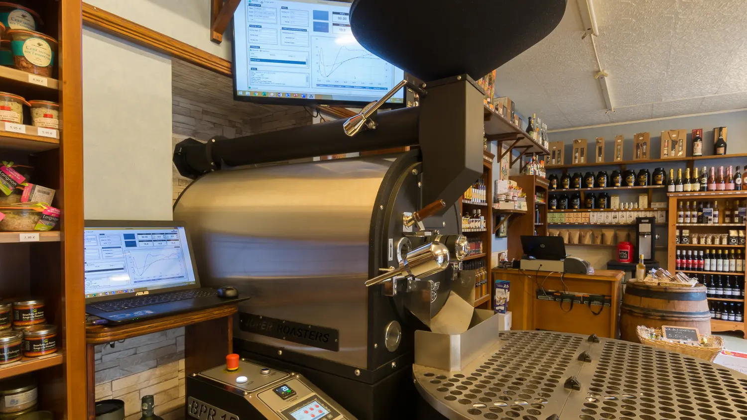 Vue d'ensemble Torrefacteur