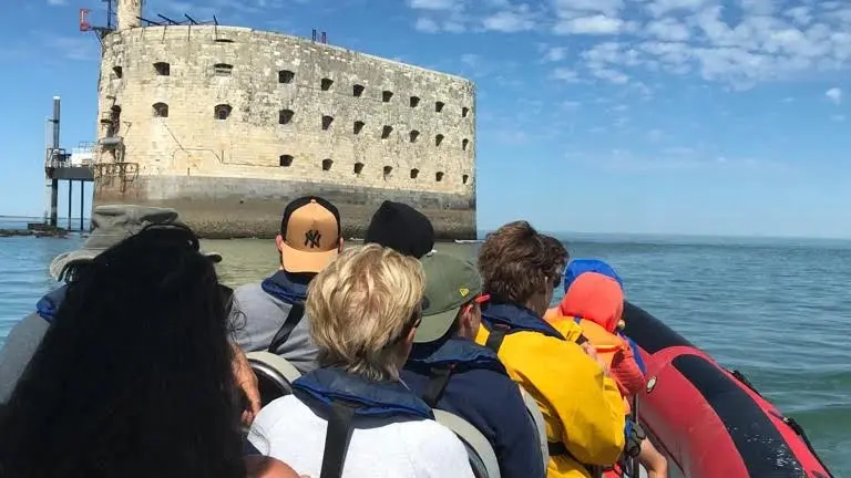 Promenade commentée autour du FORT BOYARD