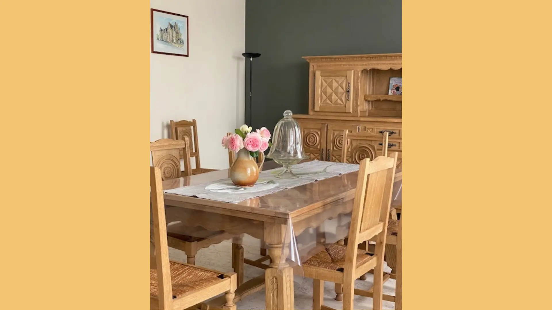 Gîte Les Chevrons salle à manger