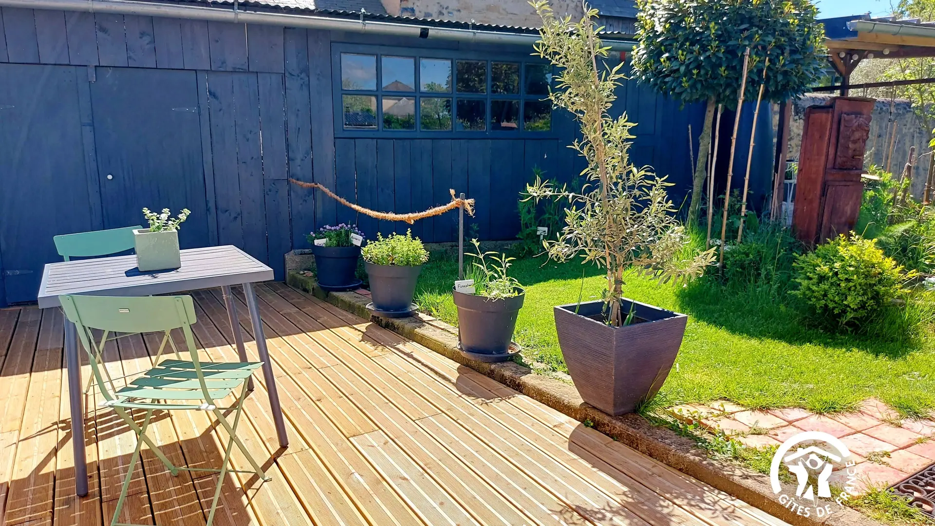 terrasse de la grande chambre