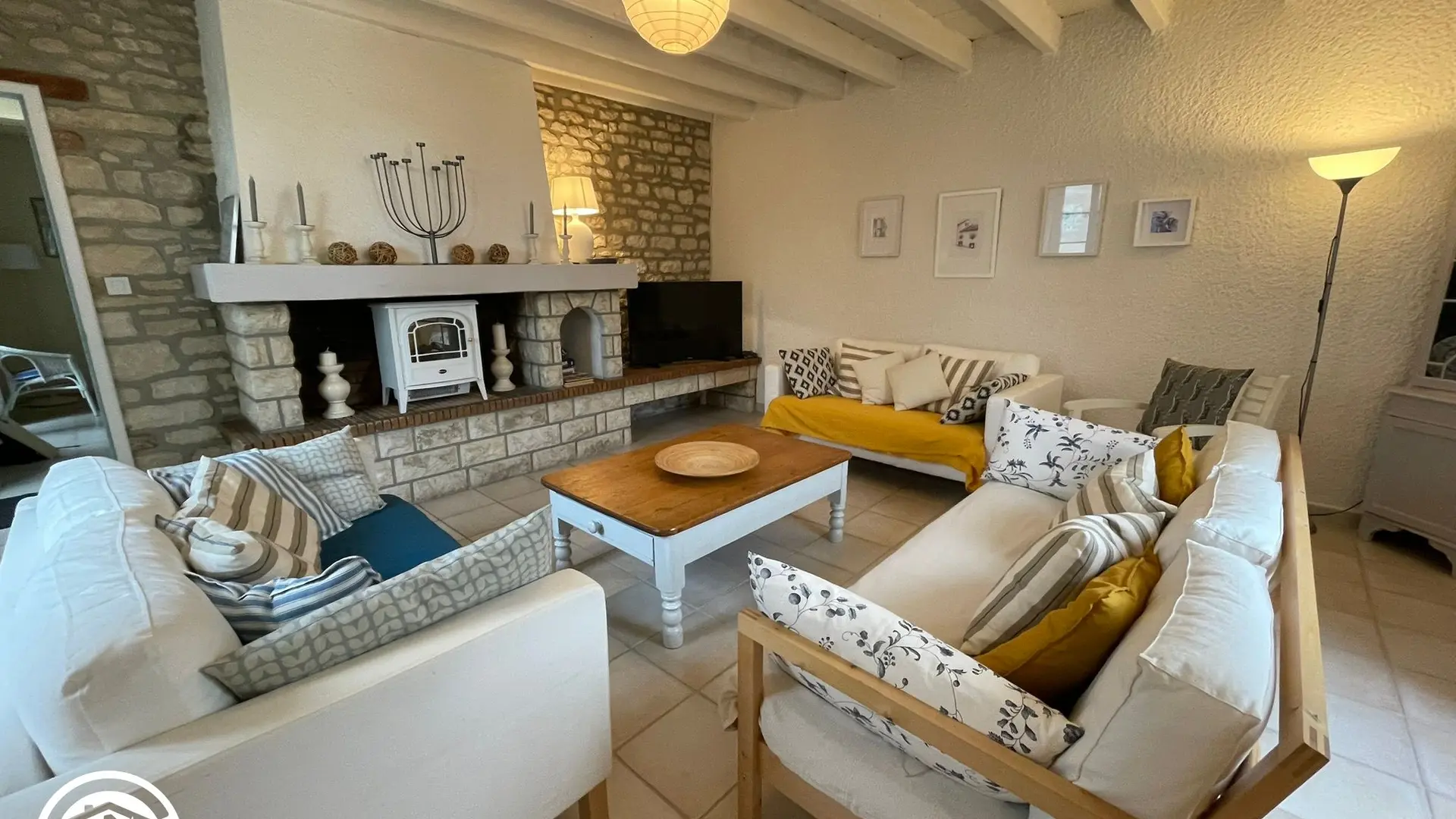 Gîte agréé Gîtes de France dans le PNR Marais Poitevin : Salon_2