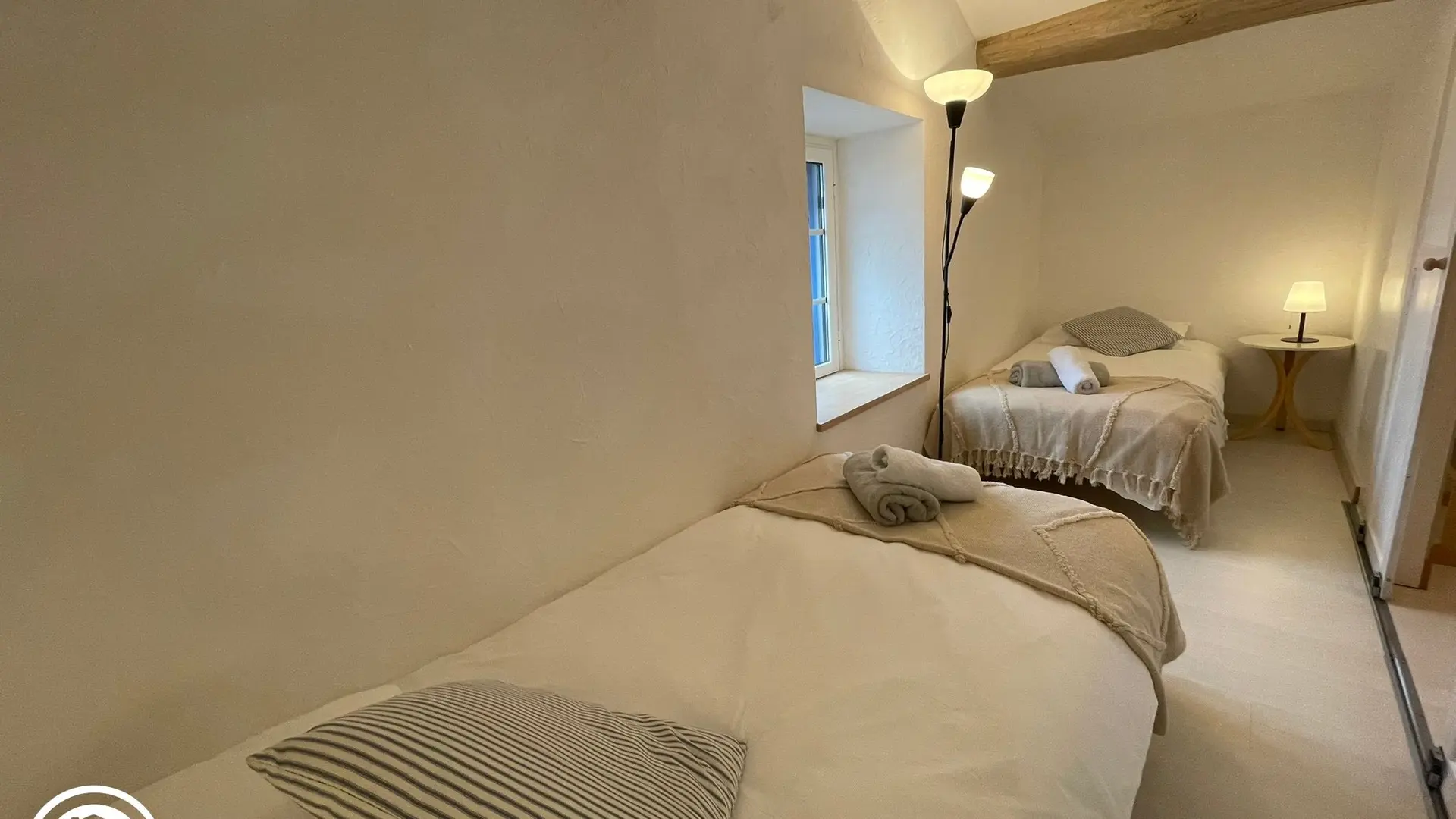 Gîte agréé Gîtes de France dans le PNR Marais Poitevin : Chambre 2 (2 lits 90)_15