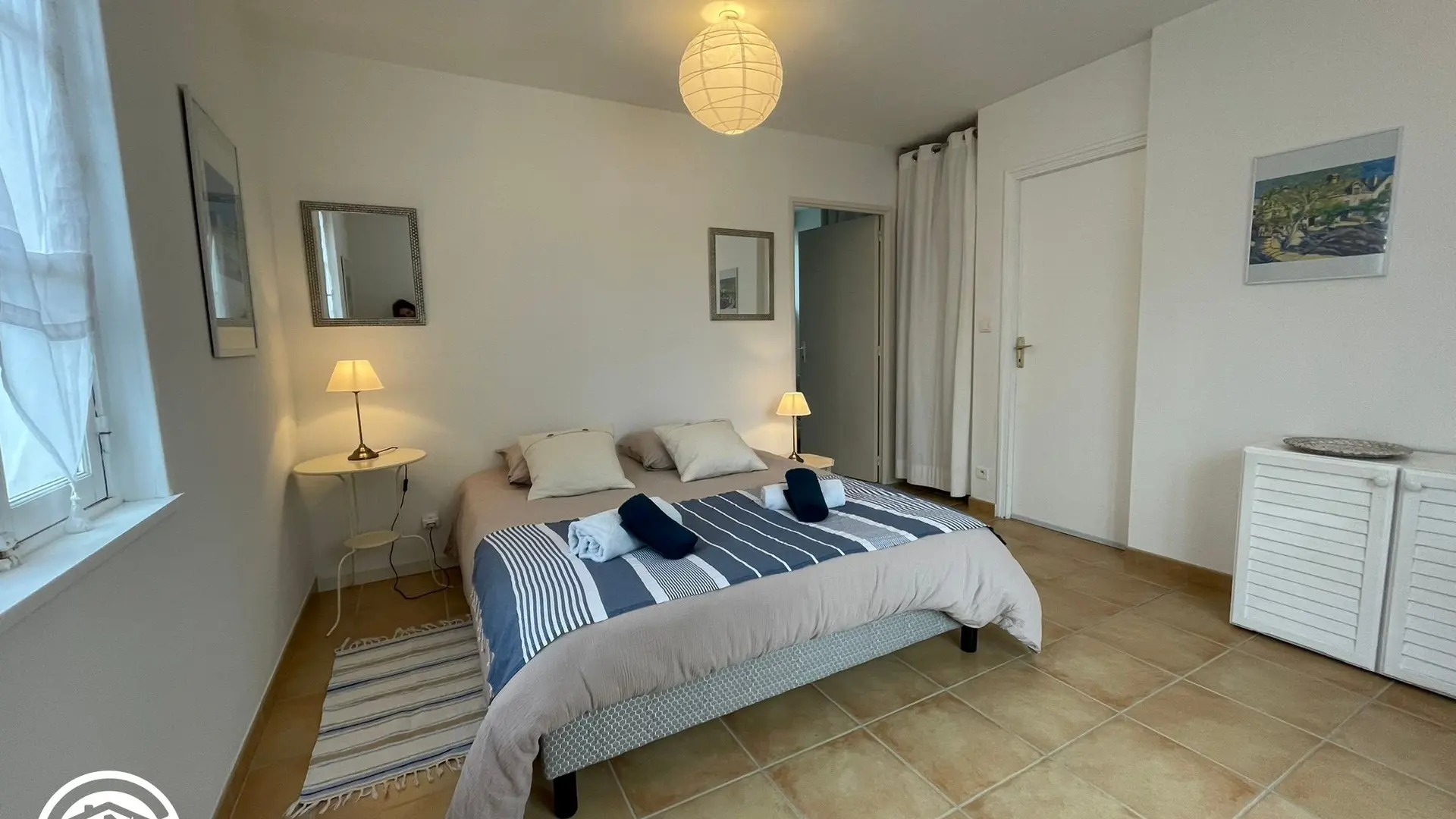 Gîte agréé Gîtes de France dans le PNR Marais Poitevin : Chambre 4 (1 lit 160)_19