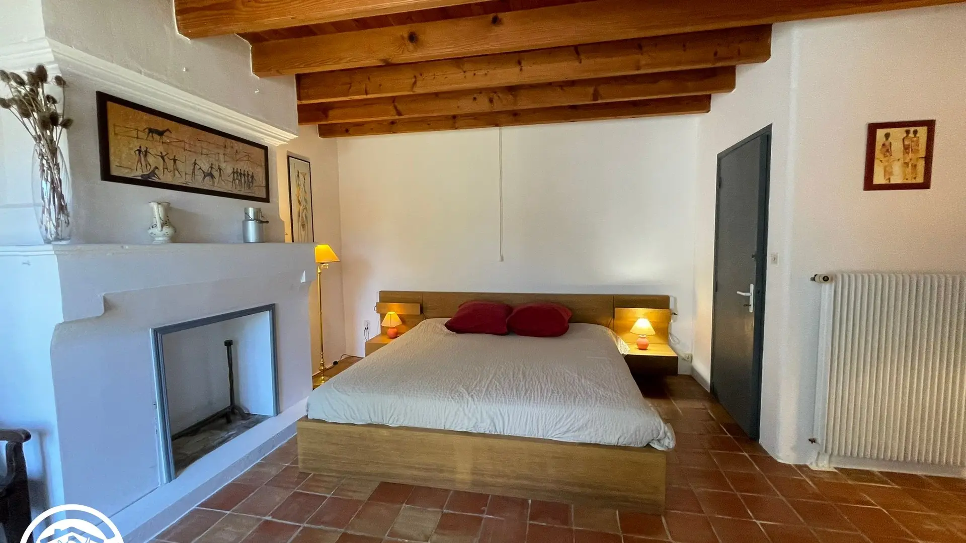 Gîte agréé Gîtes de France dans le PNR Marais Poitevin : Chambre 1 (1 lit 180)_12