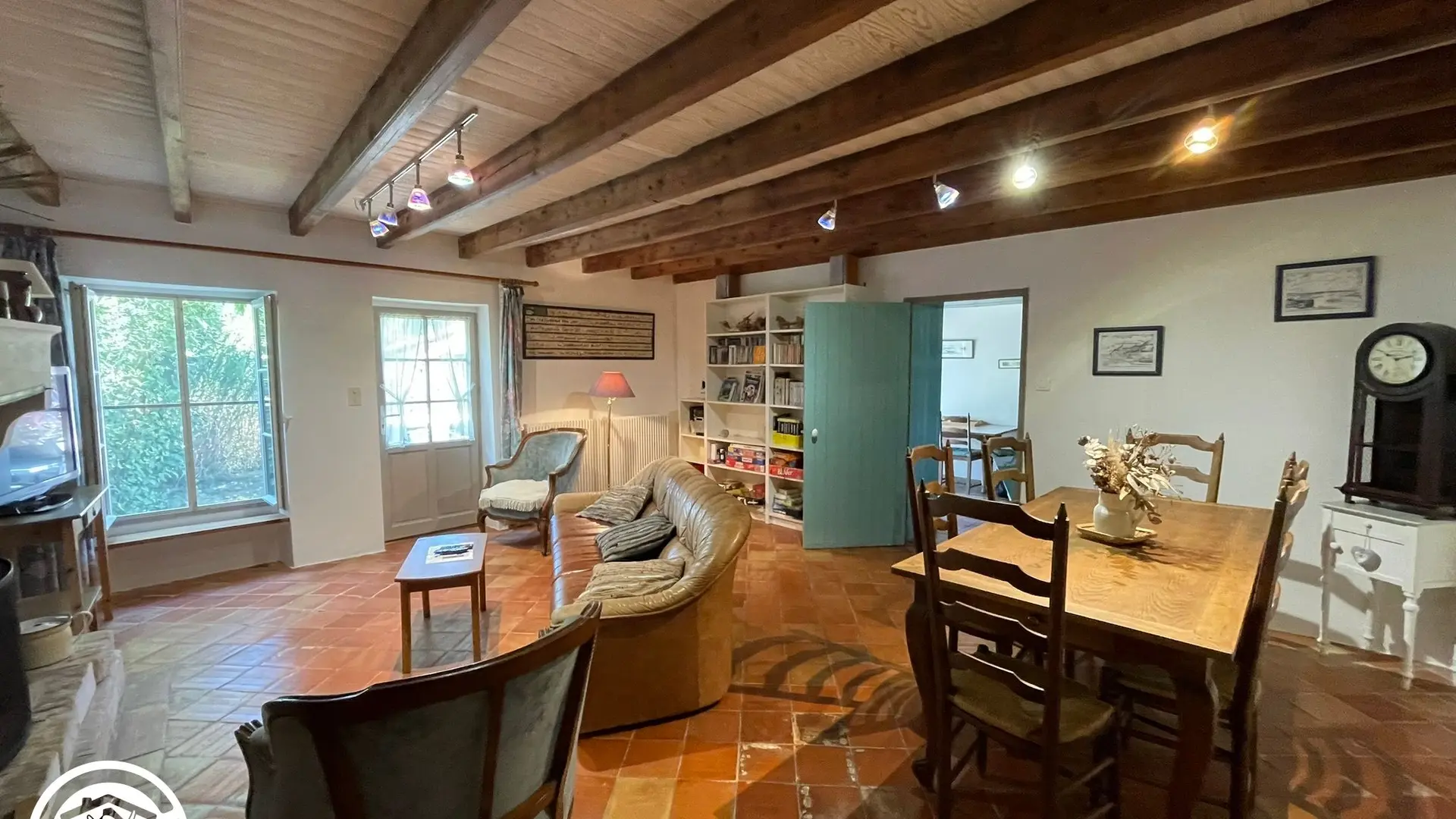 Gîte agréé Gîtes de France dans le PNR Marais Poitevin : Séjour/salon_10