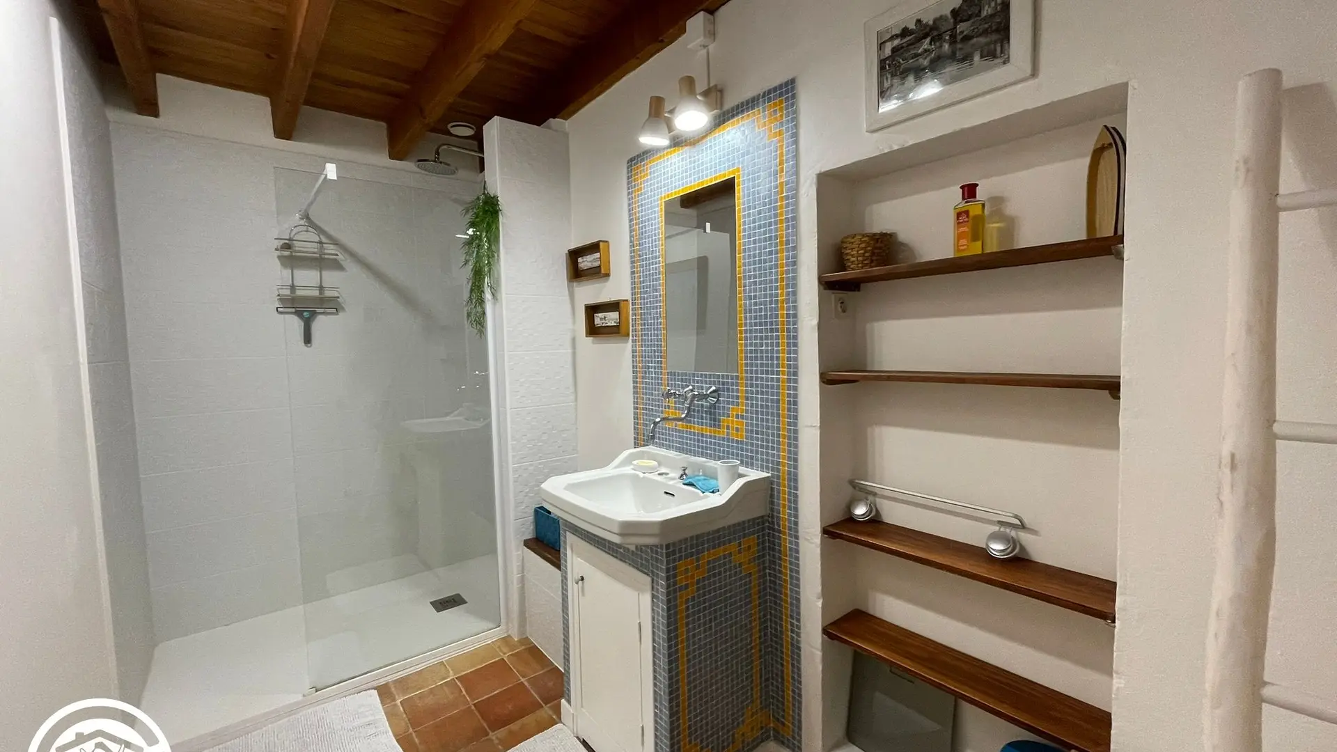 Gîte agréé Gîtes de France dans le PNR Marais Poitevin : Salle d'eau_17