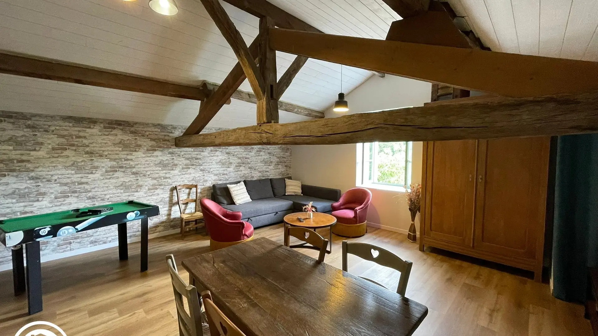 Gîte agréé Gîtes de France en Vendée : Salon_12