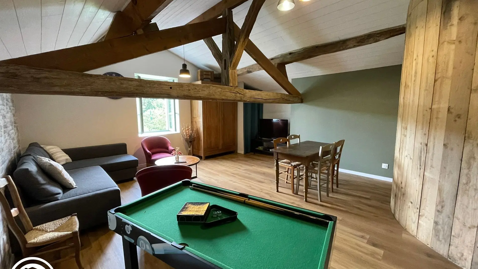 Gîte agréé Gîtes de France en Vendée : Salon_2