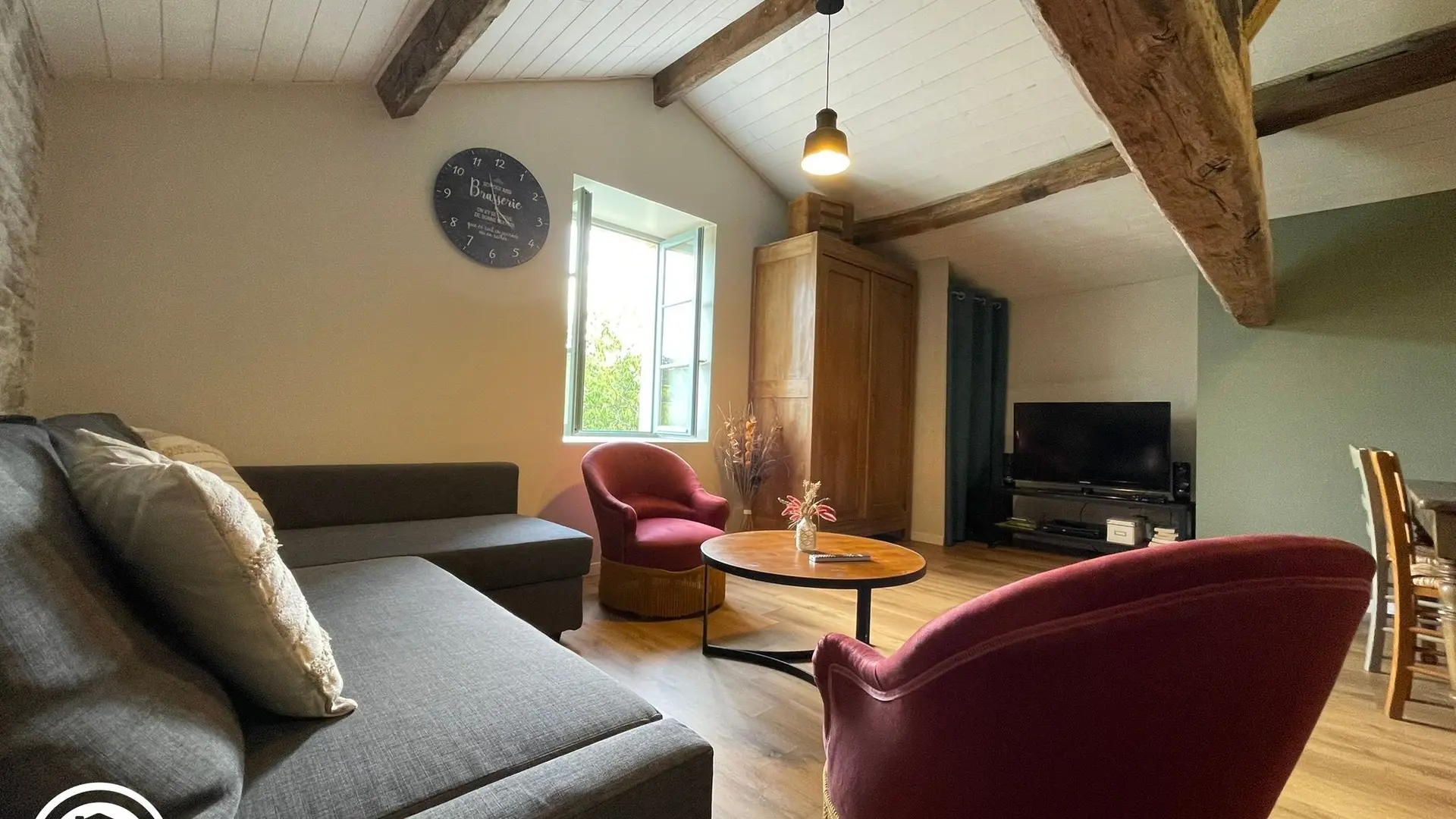 Gîte agréé Gîtes de France en Vendée : Salon_14