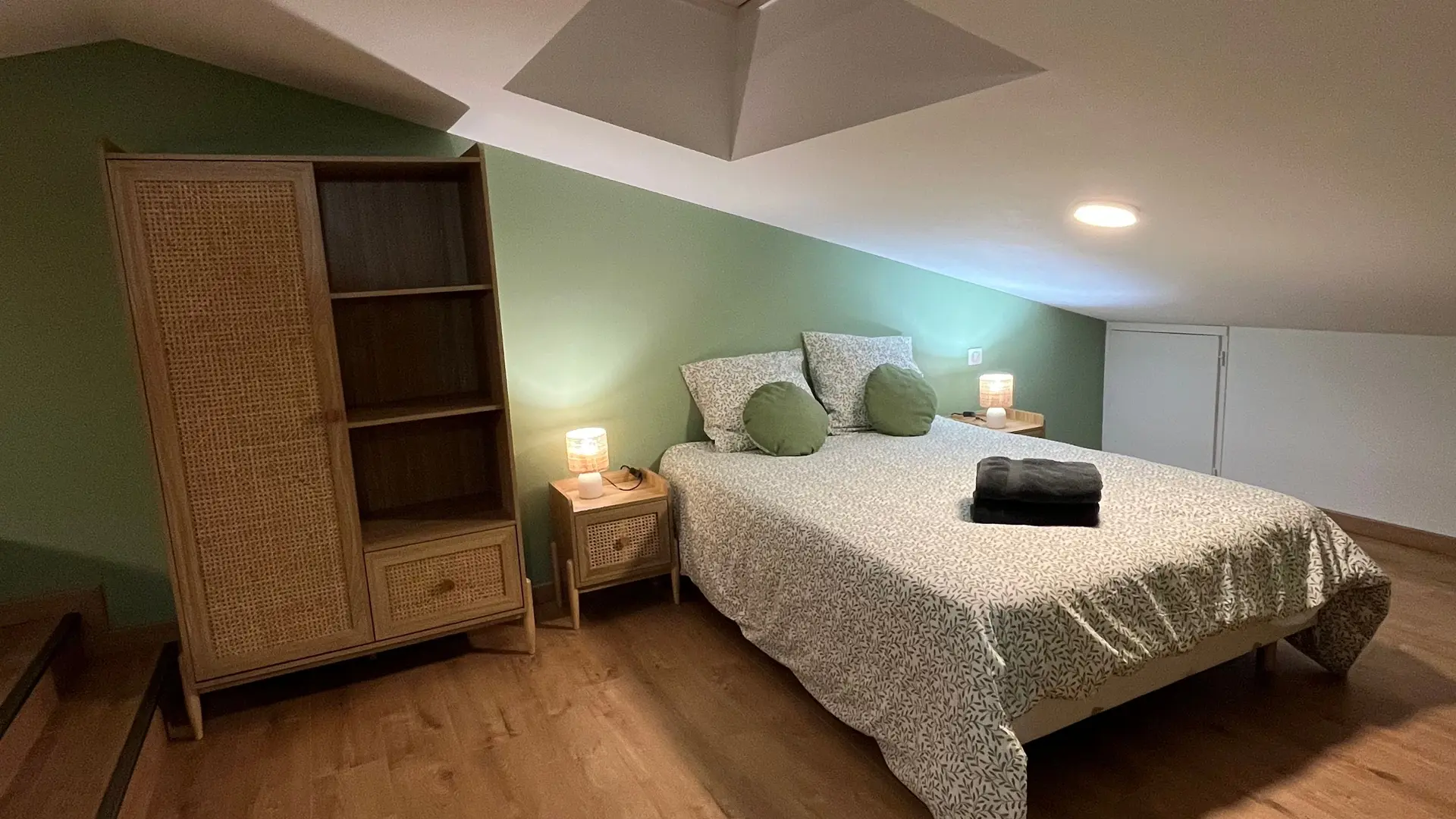 Gîte agréé Gîtes de France en Vendée : Chambre 4 (1 lit 140 + 2 lits 90)_20