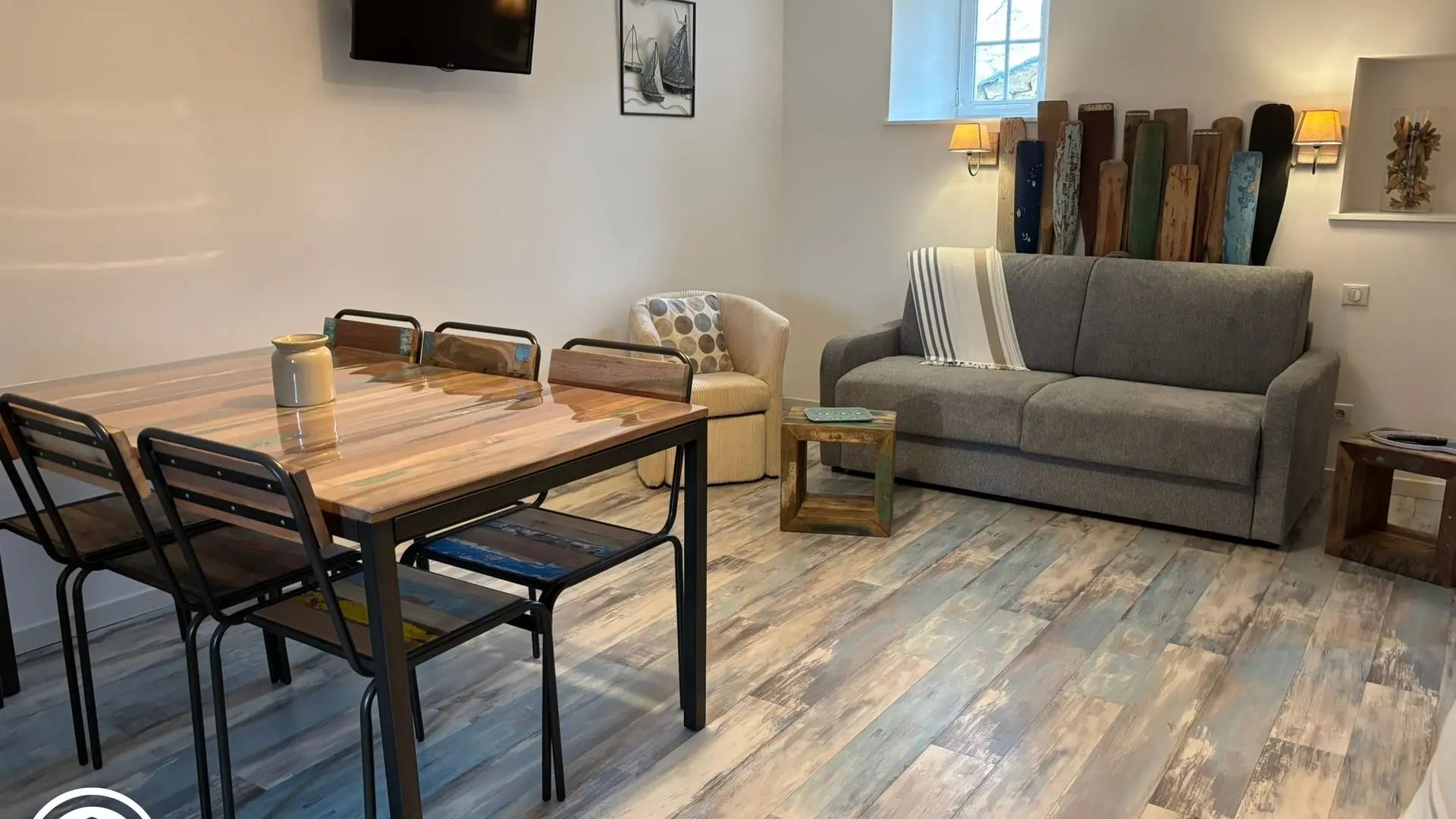 Gîte agréé Gîtes de France en Vendée : Séjour/salon_2