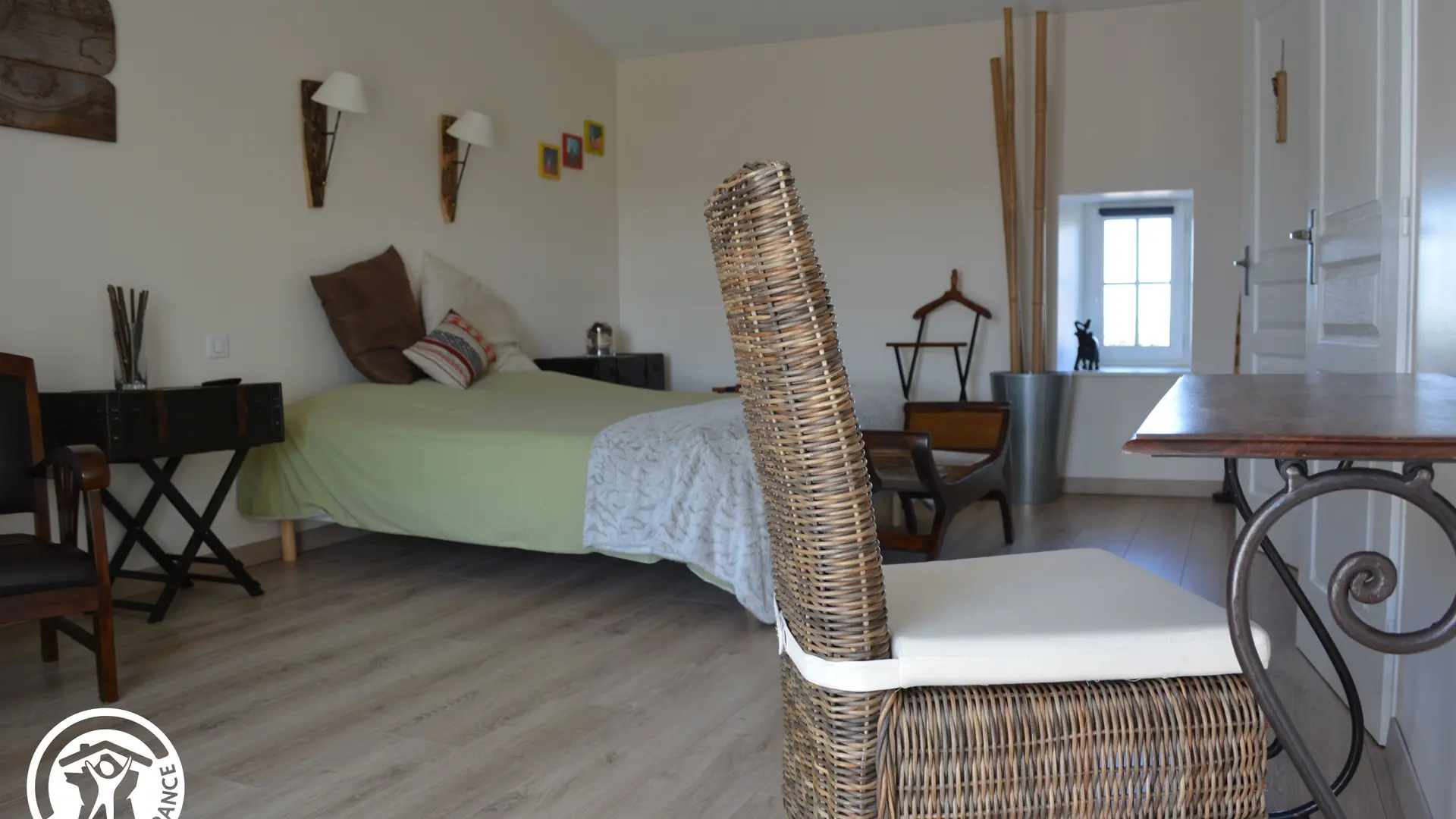 Gîte agréé Gîtes de France en Vendée : Chambre Voyage (1 lit 160)_10