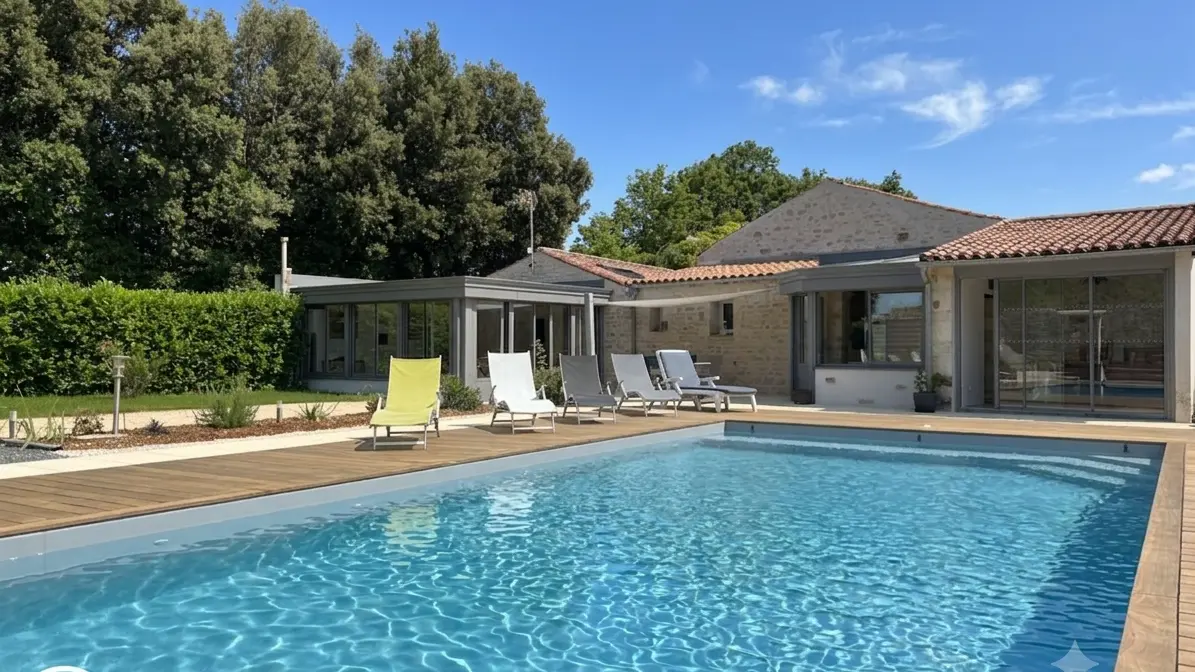Gîte agréé Gîtes de France en Vendée : Piscine_20