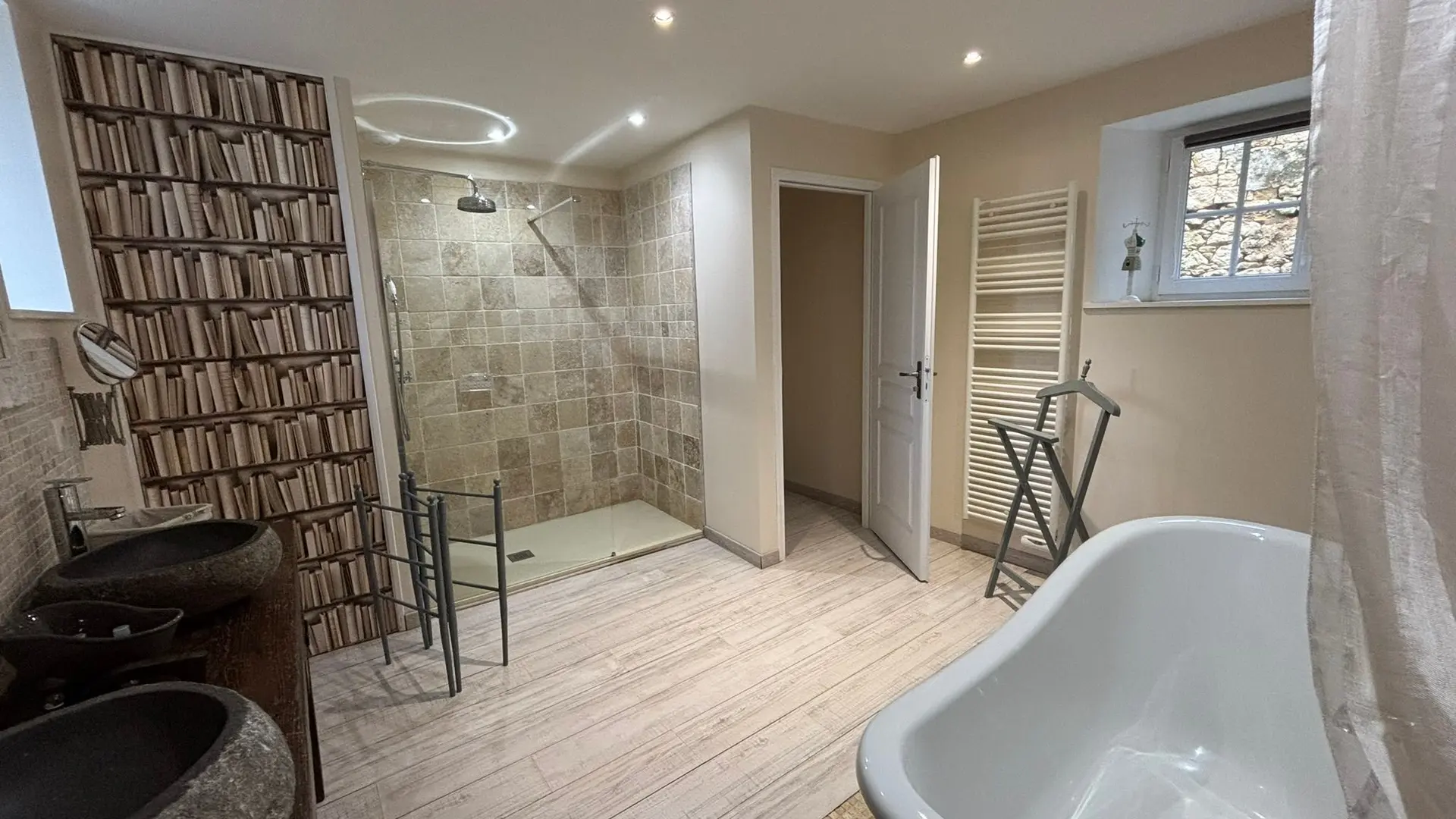 Gîte agréé Gîtes de France en Vendée : Salle de bain privative chambre Charme_18