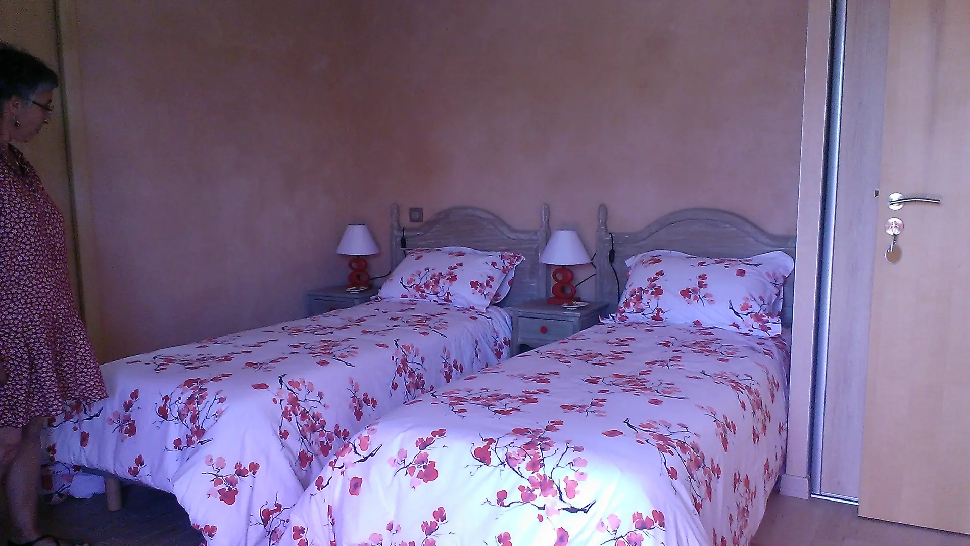 chambre Les inséparables , 2 lits séparés