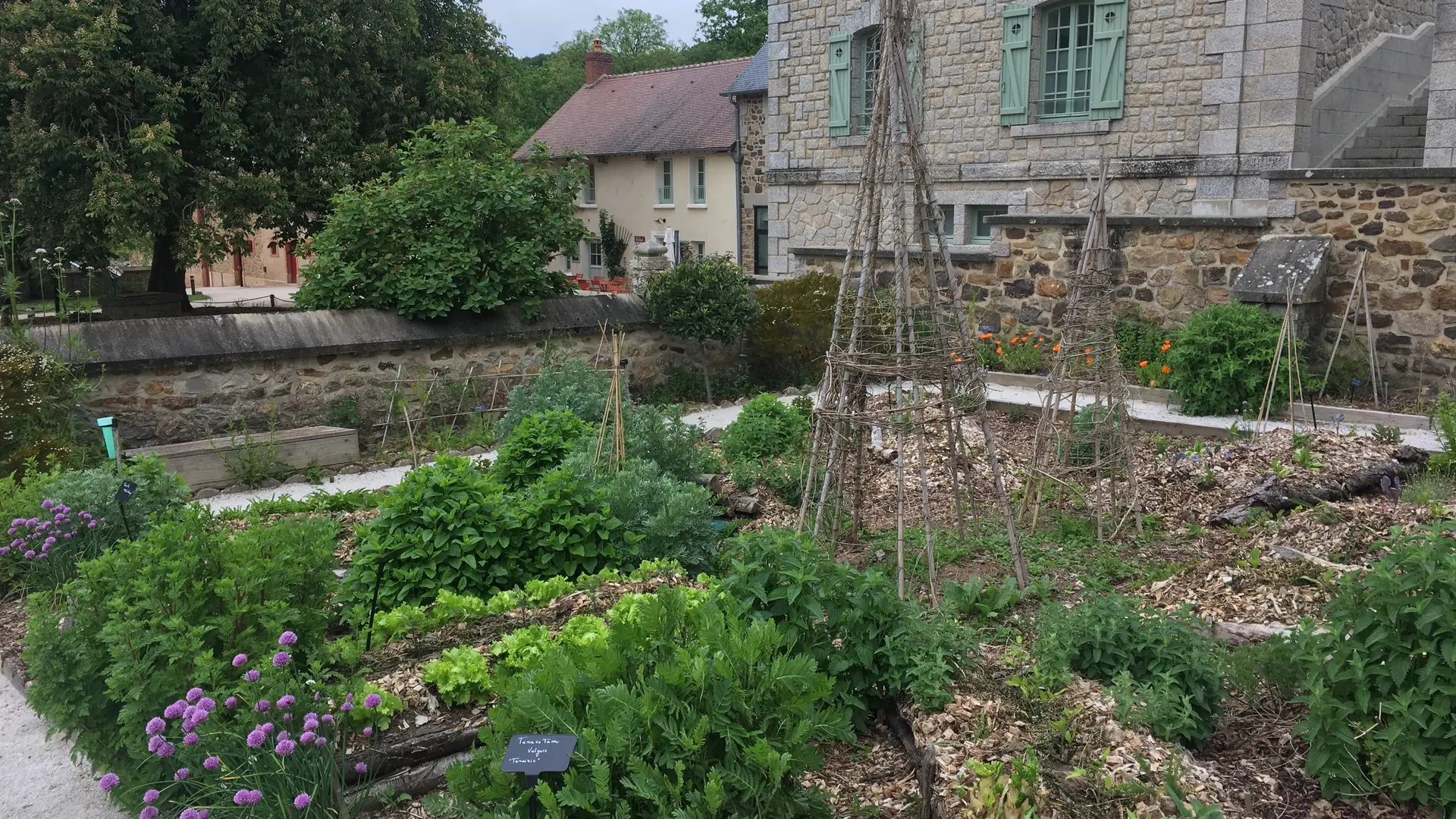 Potager du Domaine du Gasseau