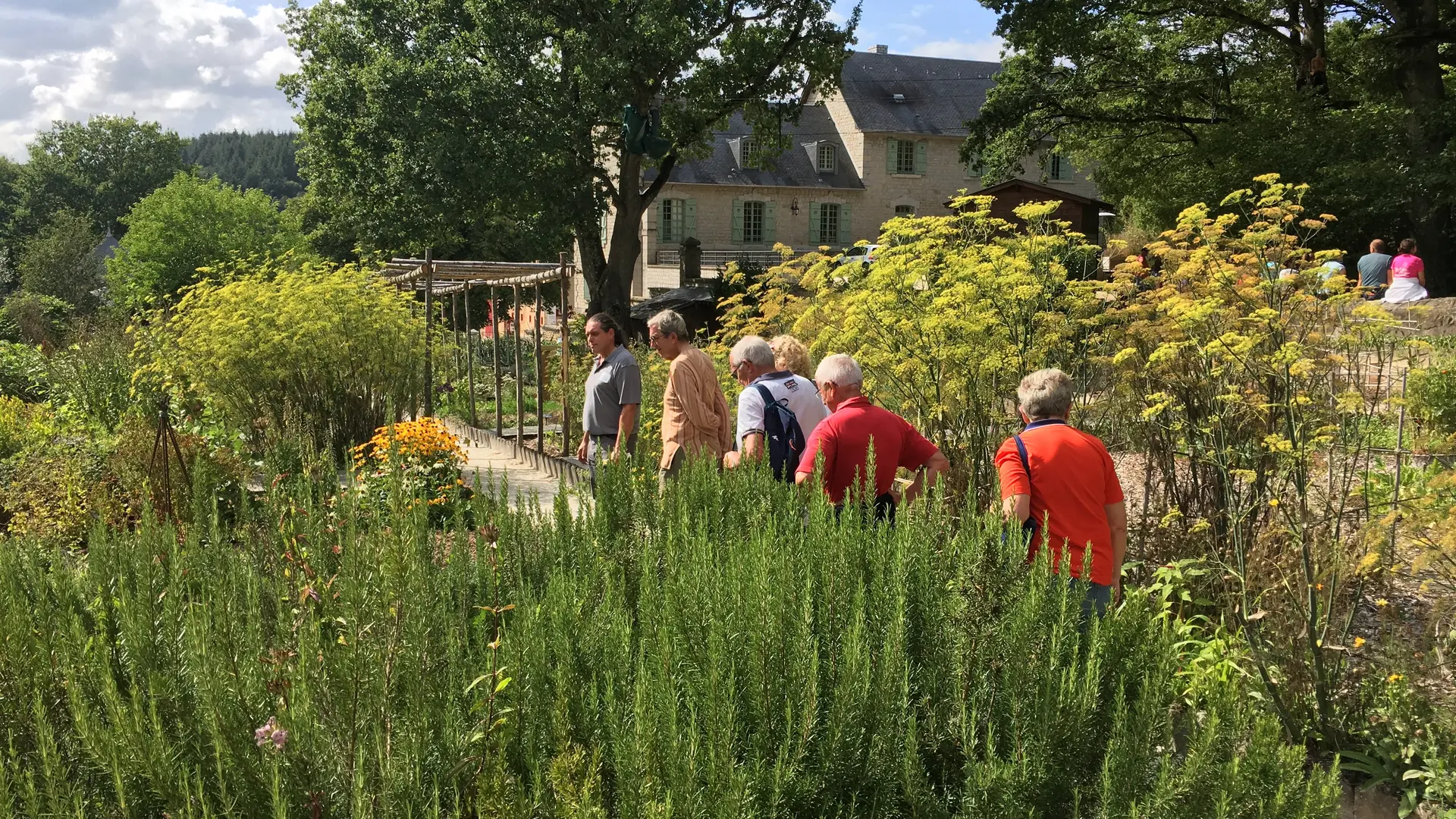 Visite guidée du jardin du Domaine du Gasseau