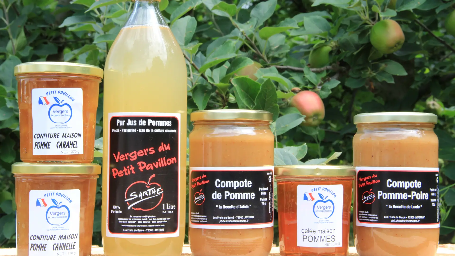 Vergers du petit Pavillon_Lavernat_produits