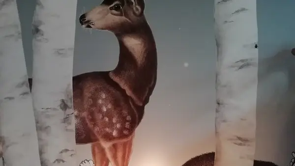 Détail coin nuit Faune & Forêt
