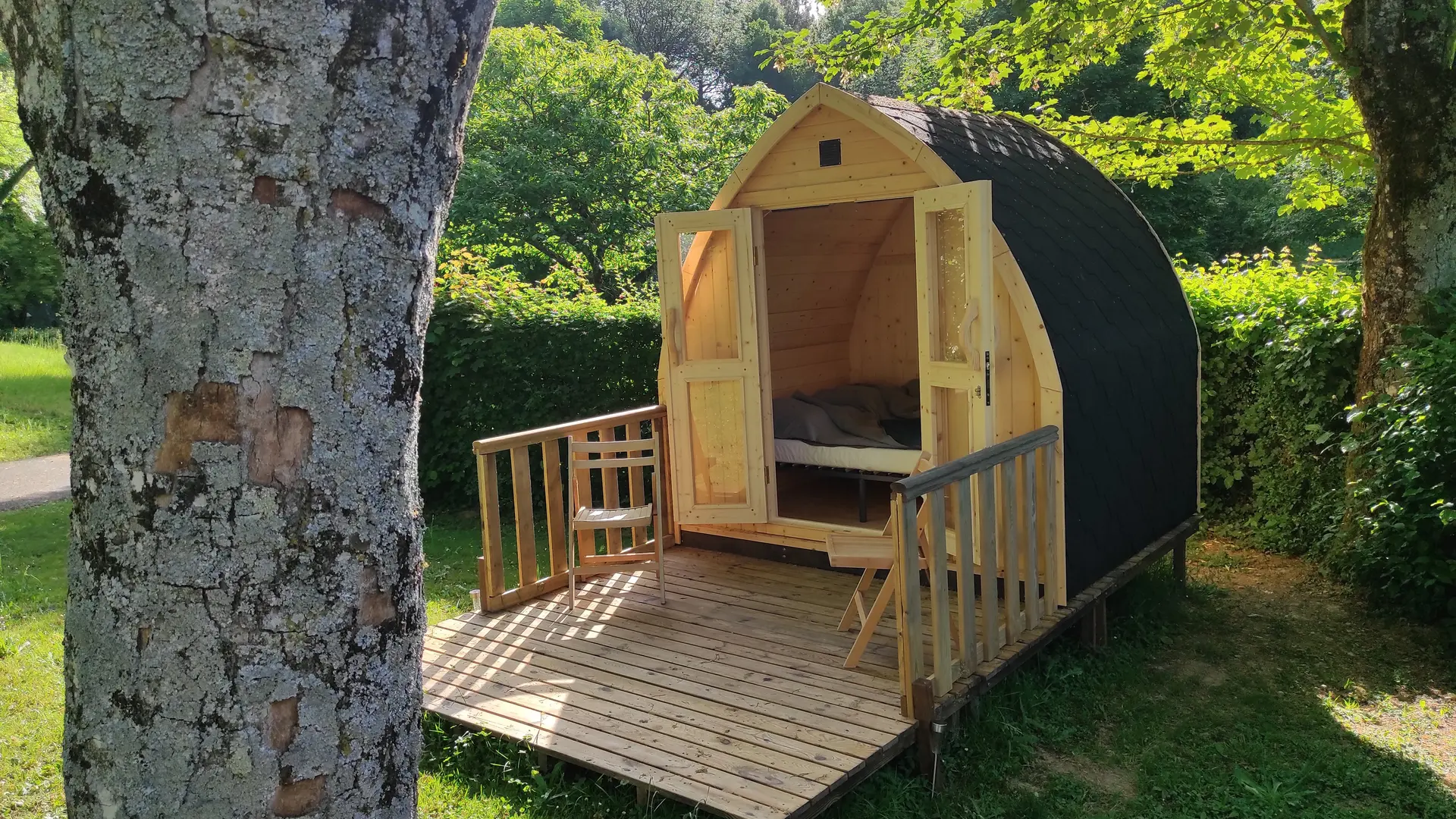 petite cabane randonneur