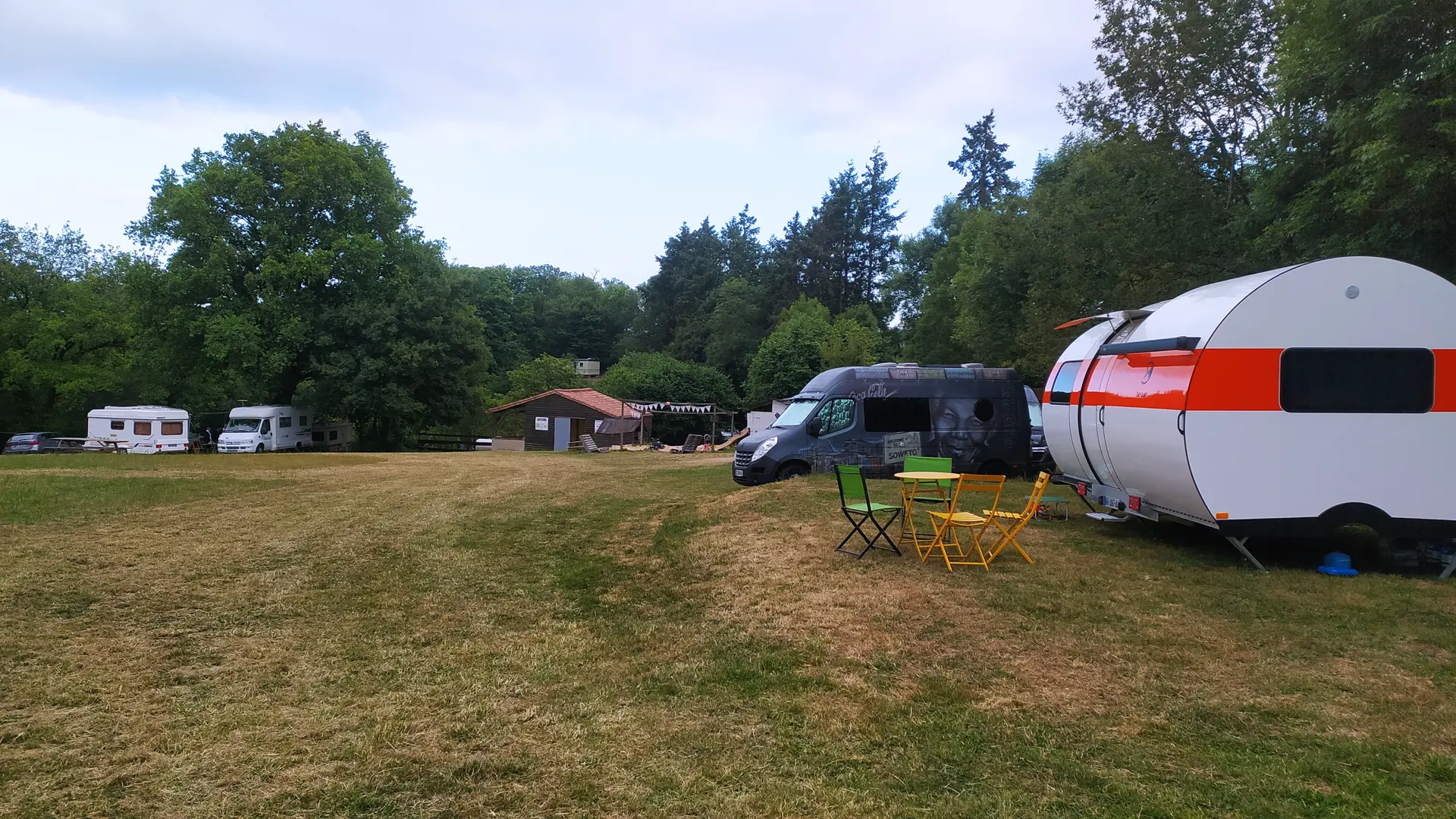 haut du camping