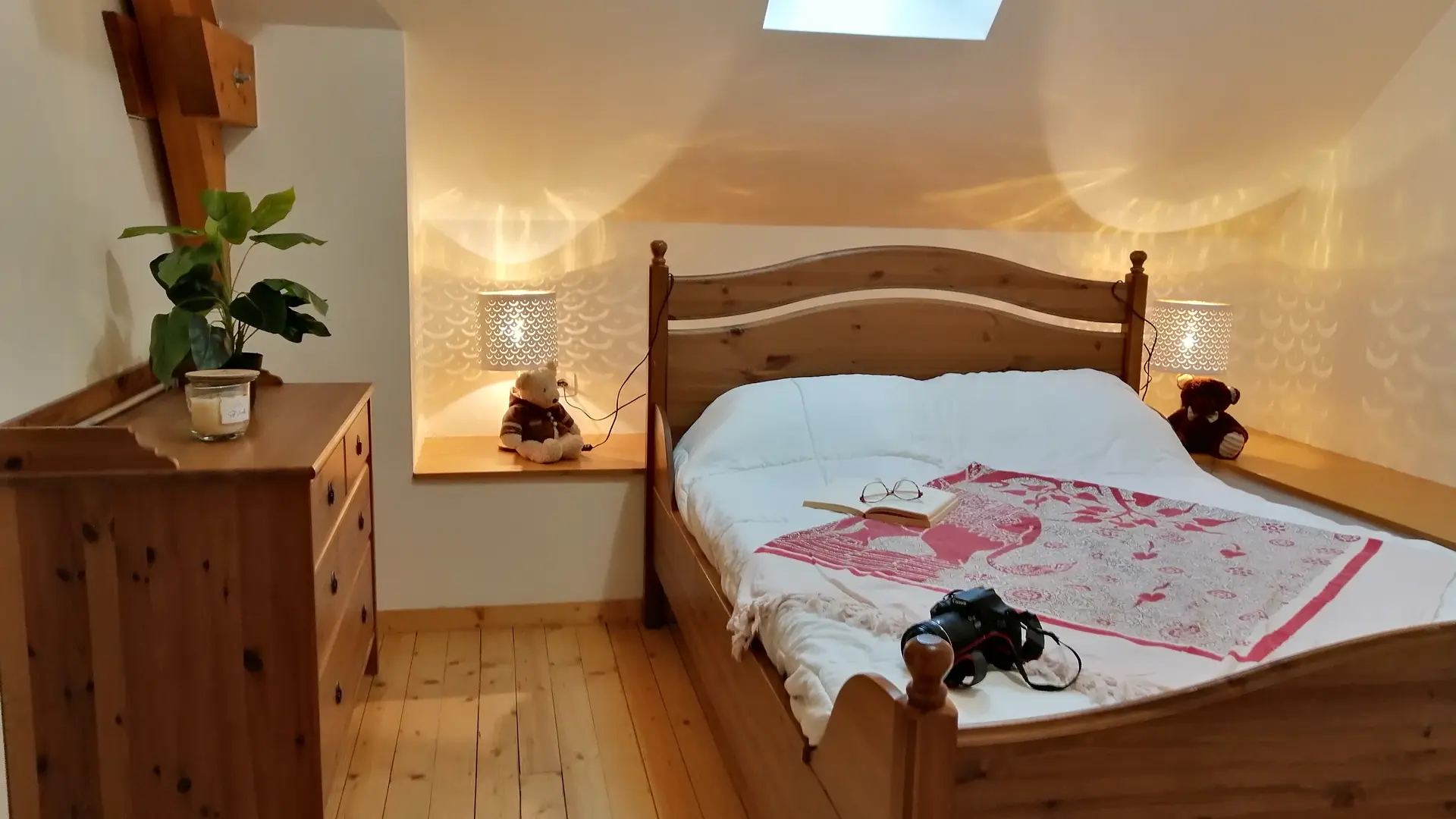 Gite La Grange- Chambre adulte étage