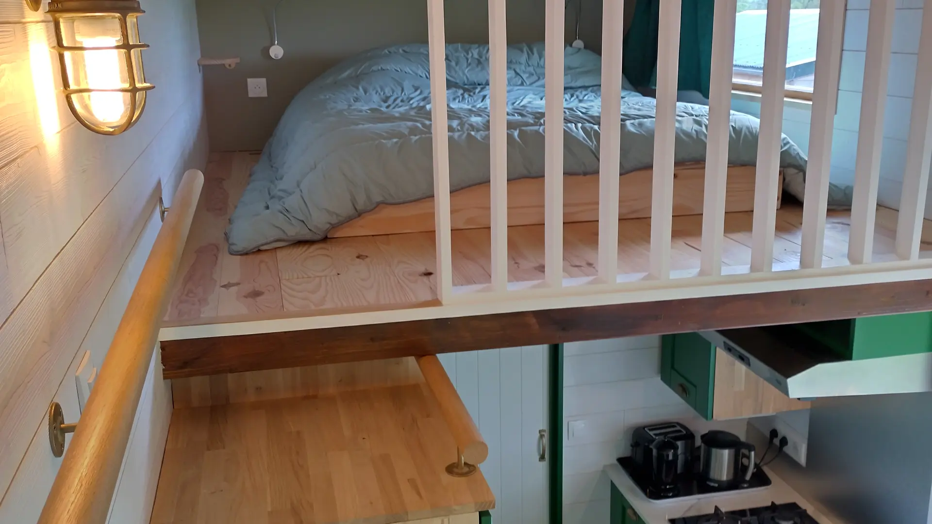 Mézzanine 1 lit double 140x190