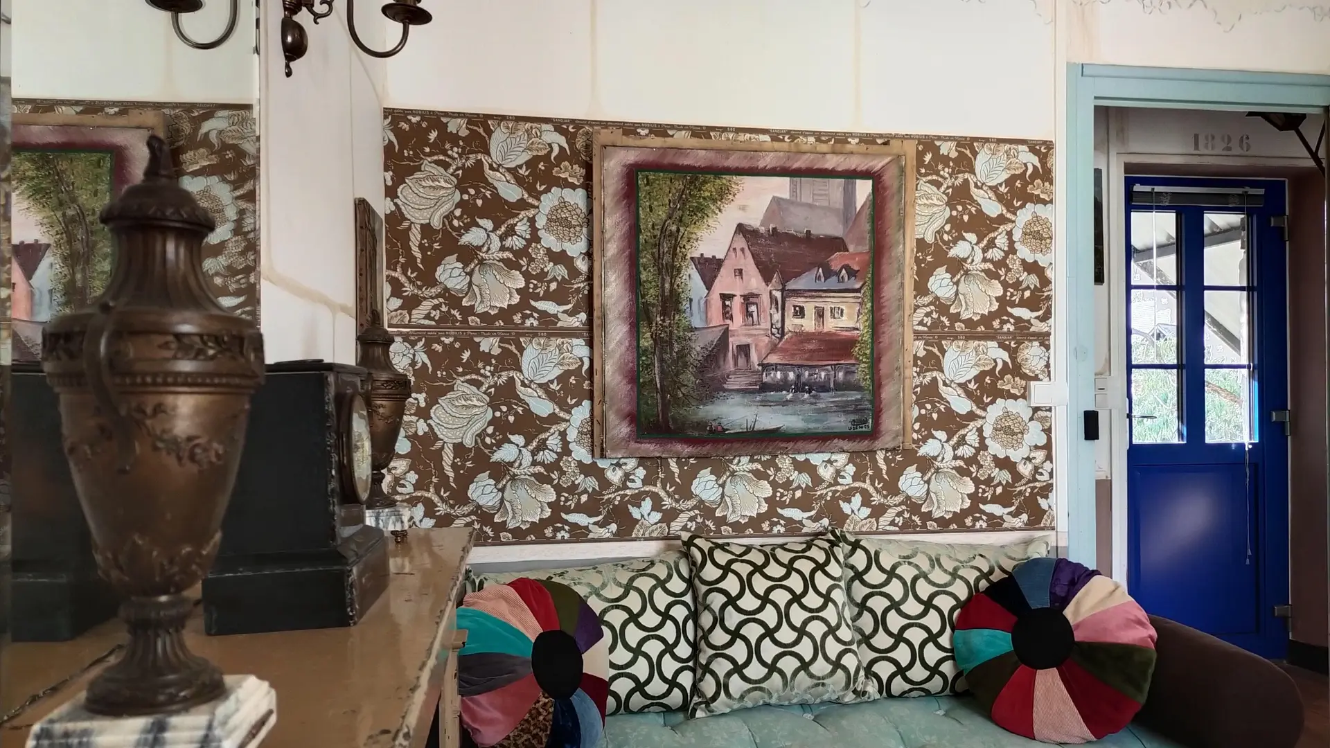 Salon avec canapé-lit  pour un enfant/jeune (largeur 70 cm)