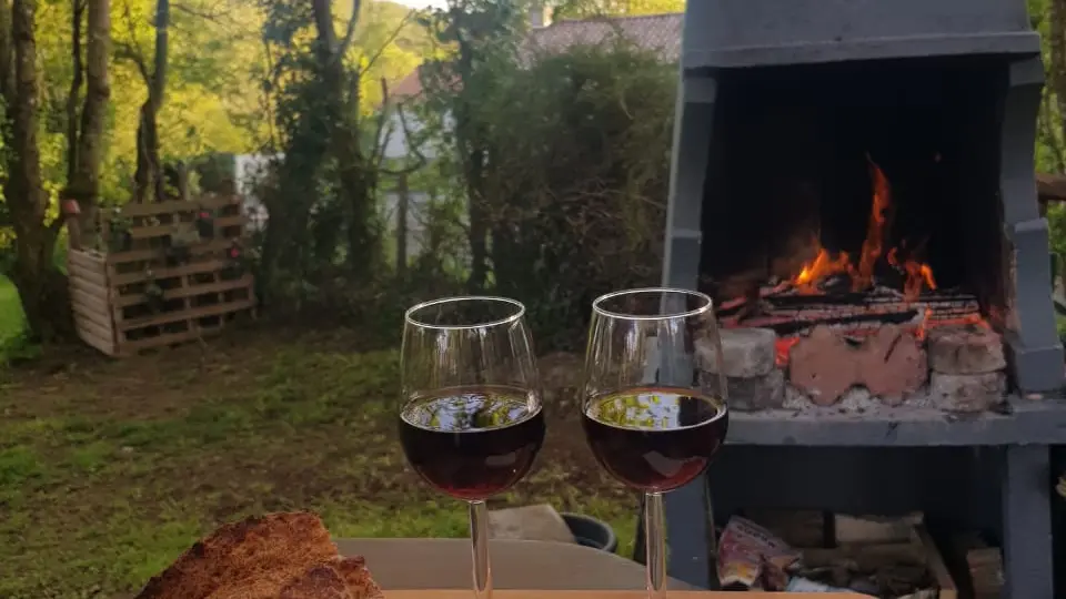 Toit sous les étoiles Coin barbecue