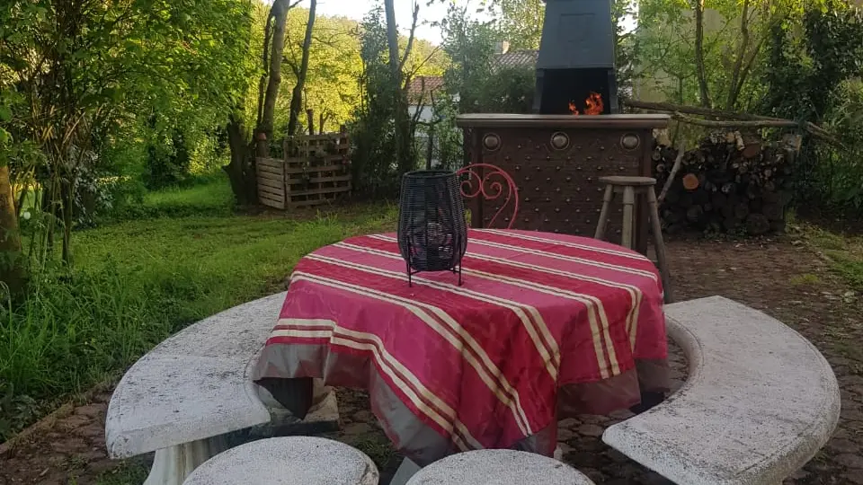 Toit sous les étoiles Coin barbecue