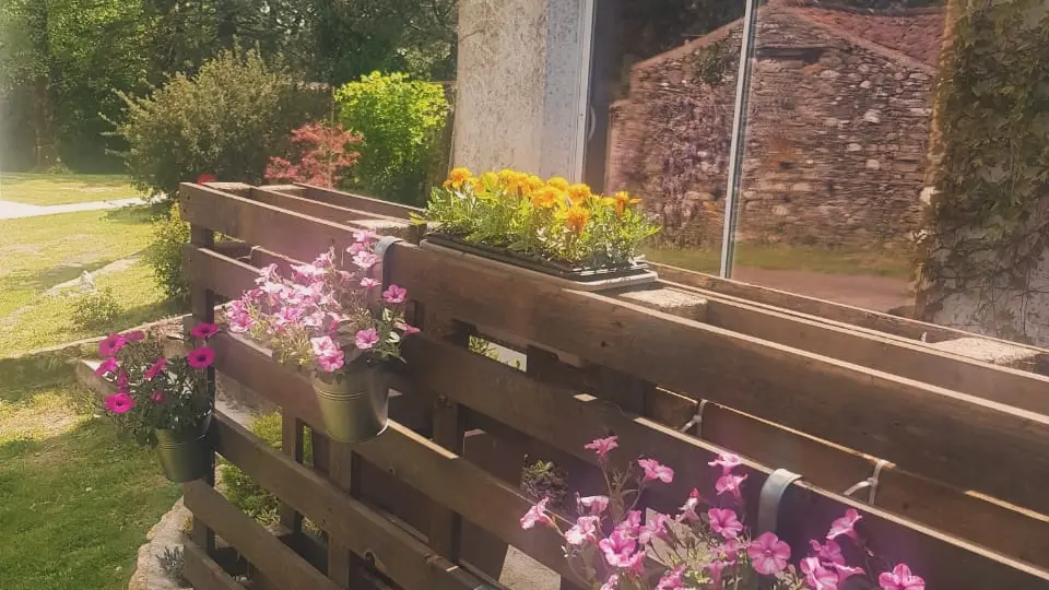 Vue extérieure sur le gîte