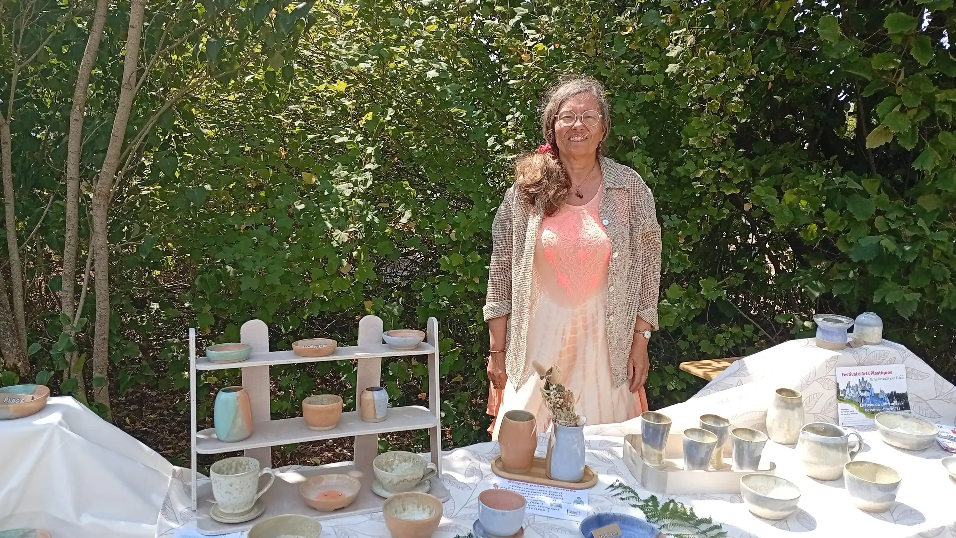 Marché du Festival Mains d'Art 2025 à St Michel de Chavaignes