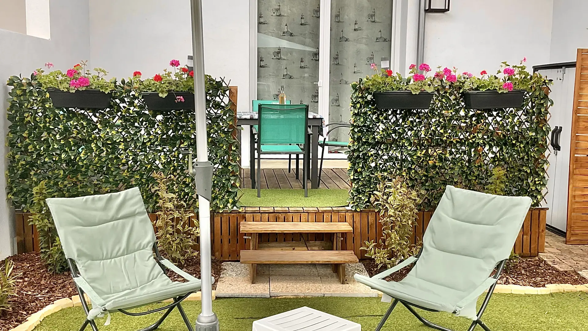 L'appart des Géraniums nuits oceanes