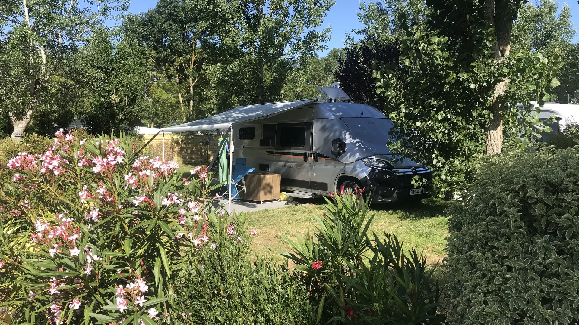 Camping car la tranche sur mer